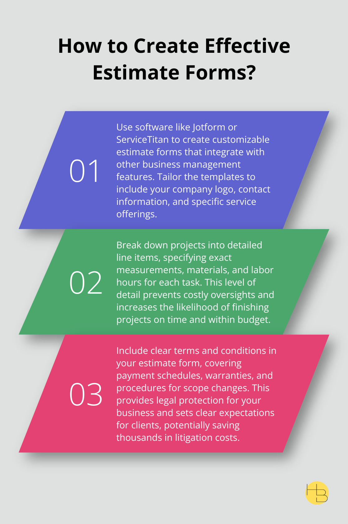 Infographic: How to Create Effective Estimate Forms? - free handyman estimate forms